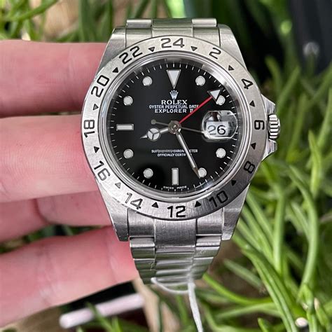 rolex explorer 2 quadrante grigio|rolex explorer ii for sale.